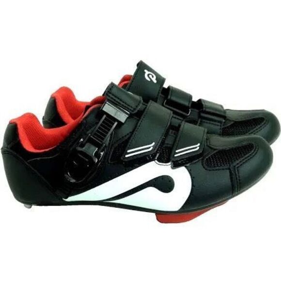 Peloton Men's Size 9.5 Cycling Shoes Black Classic Clip In For Exercise Bike - Picture 4 of 12